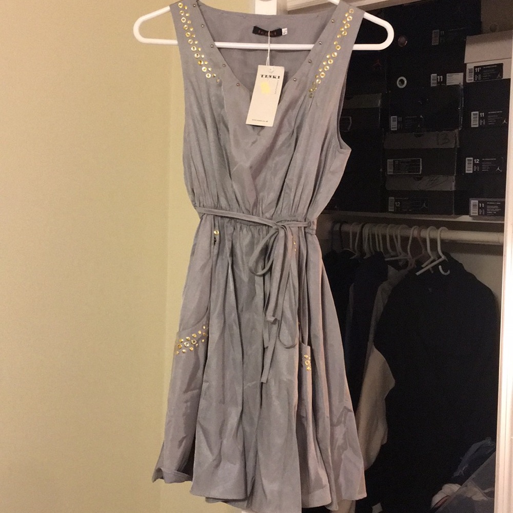 Silver dress